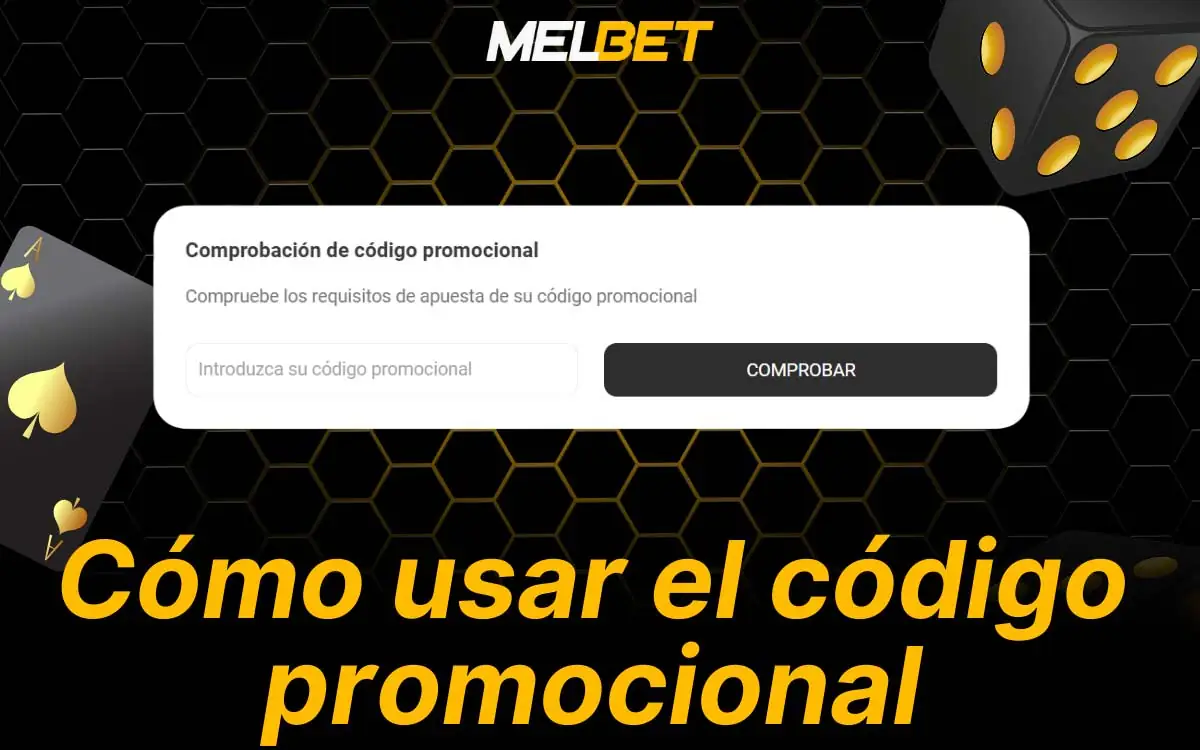 Instrucciones para el código promocional de Melbet